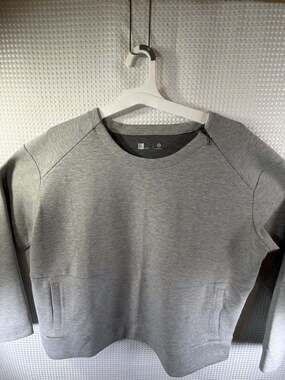 Xersion Men's Gray Long Sleeve Performance Crewneck Sweatshirt